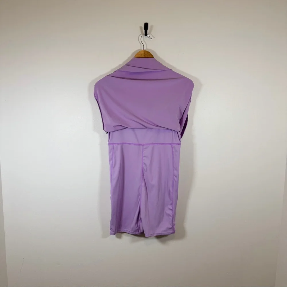Abercrombie & Fitch Light Purple Lavender Traveler Medium Tall Mini Skort Dress - Picture 3 of 11